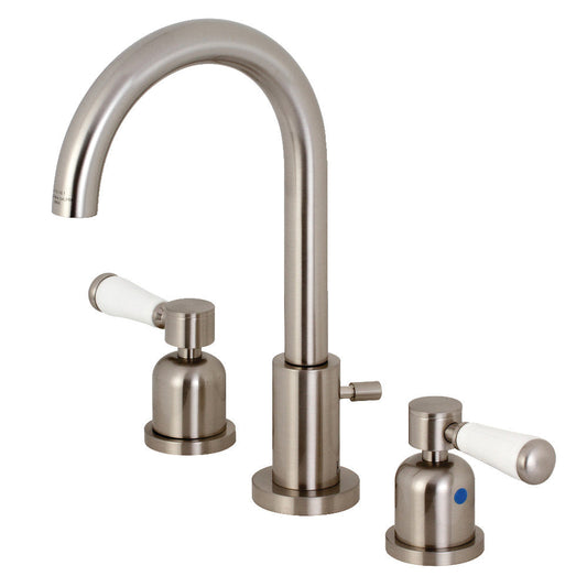 Paris Widespread Bathroom Faucet in Brushed Nickel