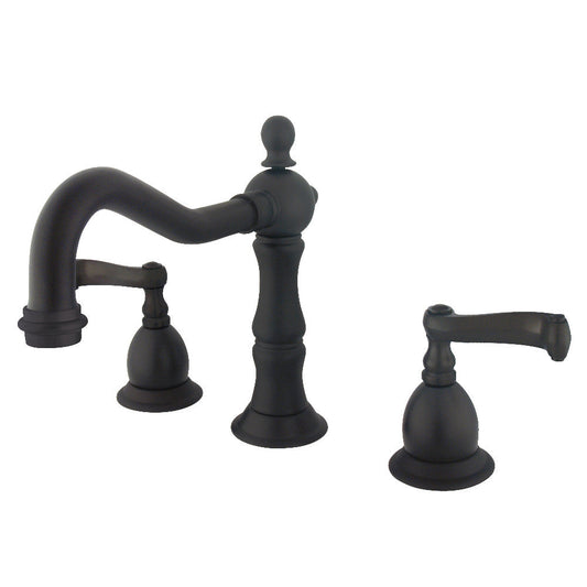 Heritage Widespread Bathroom Faucet in Oil Rubbed Bronze