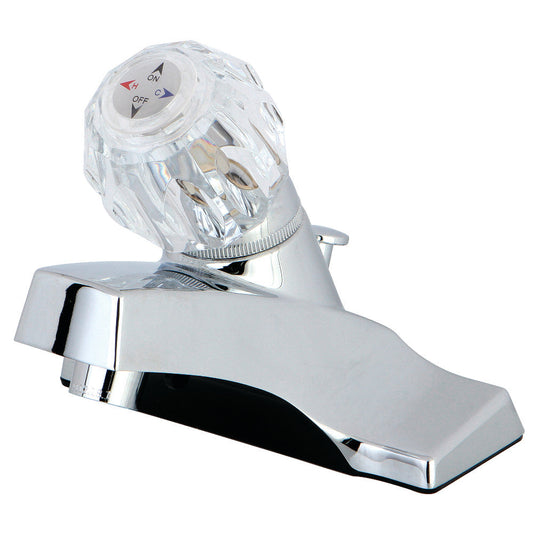 Americana 4 Inch Centerset Bathroom Faucet in Polished Chrome