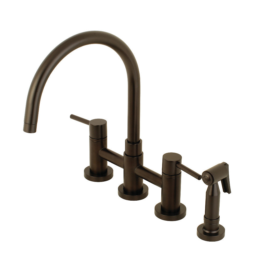 Concord Bridge Kitchen Faucet in Oil Rubbed Bronze