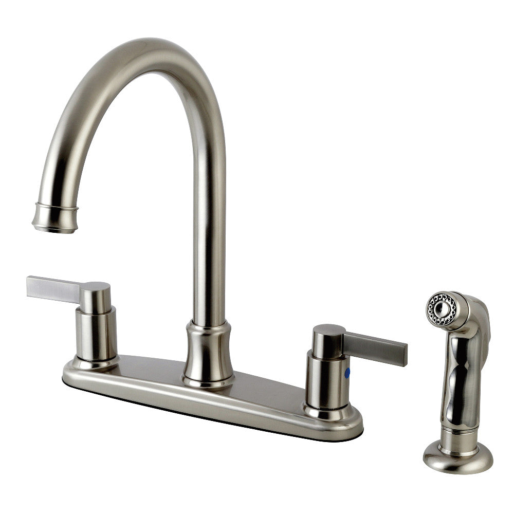 NuvoFusion Centerset Kitchen Faucet in Brushed Nickel