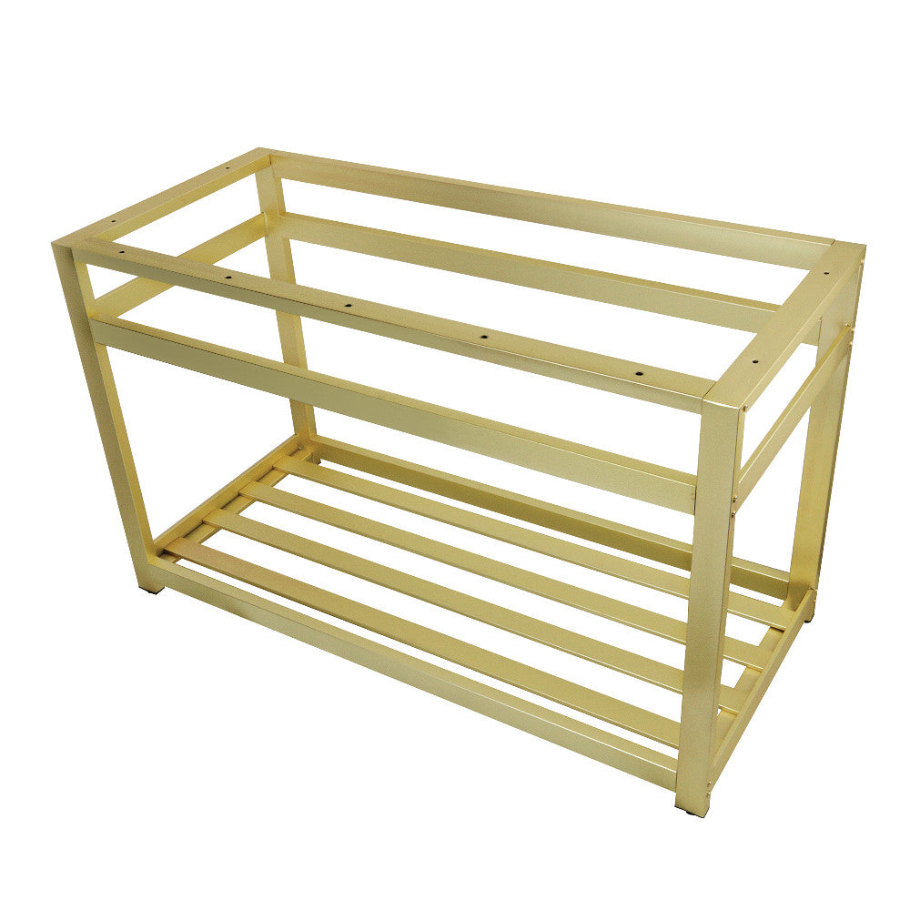 Kingston Commercial 49 Inch Console Sink in Brushed Brass