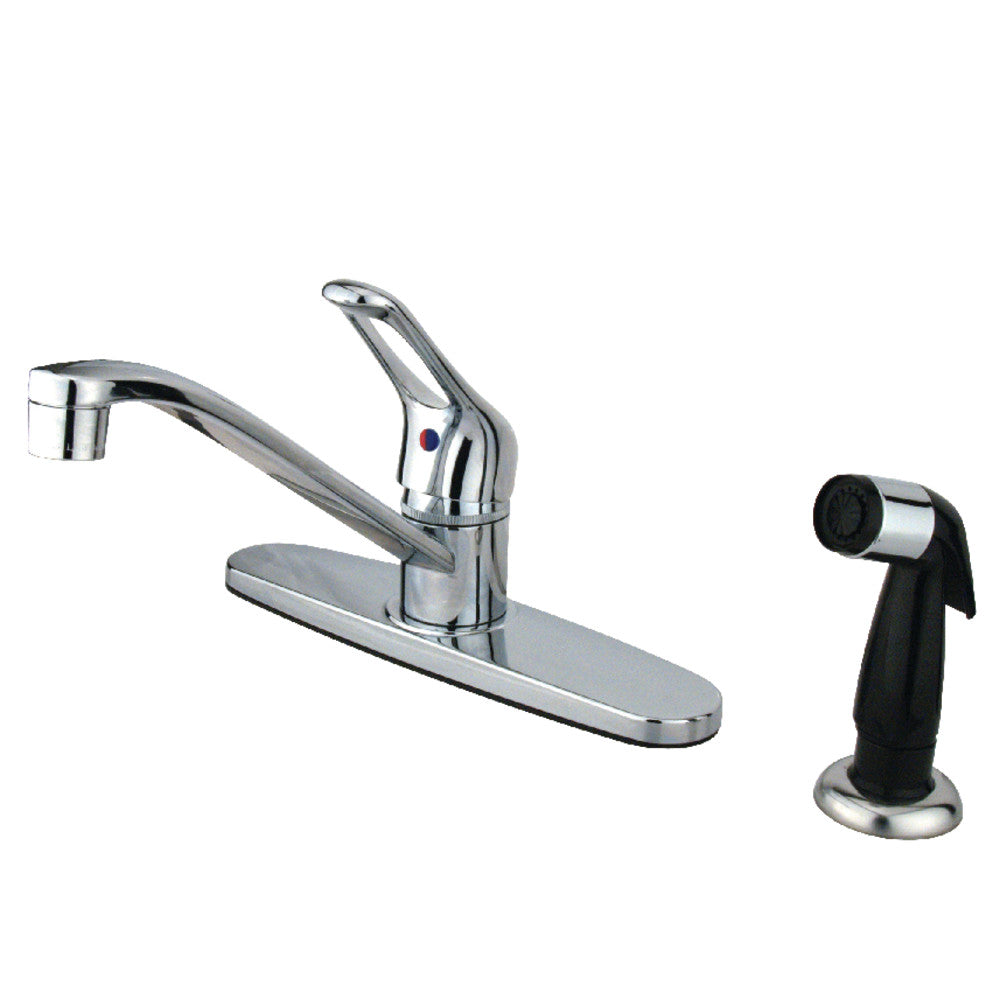Wyndham Centerset Kitchen Faucet in Polished Chrome