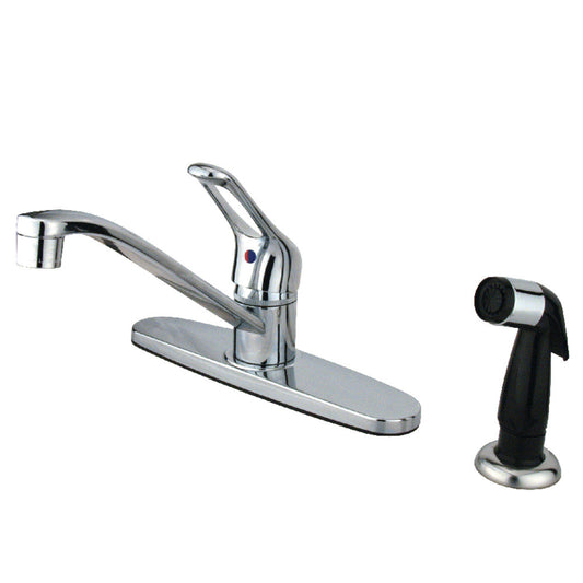 Wyndham Centerset Kitchen Faucet in Polished Chrome