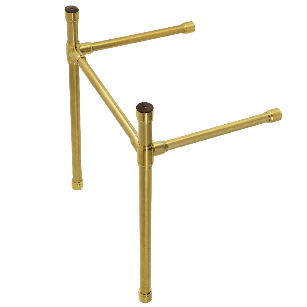 Dreyfuss 22.31 Inch Console Sink in Brushed Brass