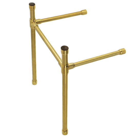 Dreyfuss 22.31 Inch Console Sink in Brushed Brass