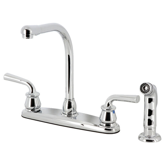Restoration Centerset Kitchen Faucet in Polished Chrome