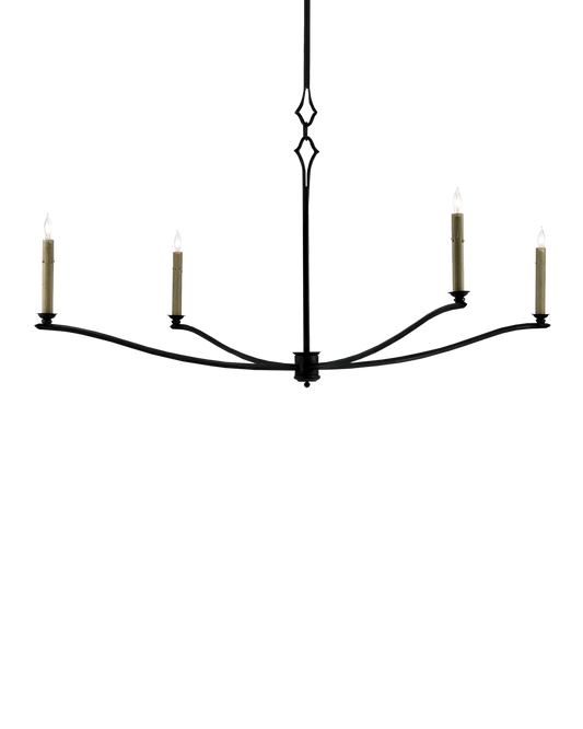 Knole Black Chandelier