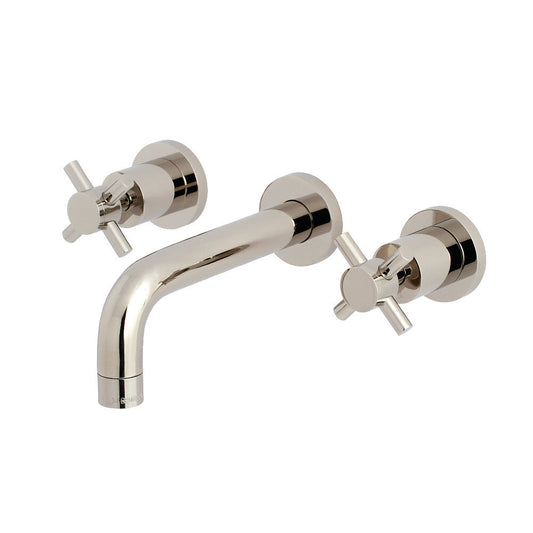 Concord Wall-Mount Bathroom Faucet in Polished Nickel
