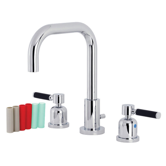 Kaiser Widespread Bathroom Faucet in Polished Chrome