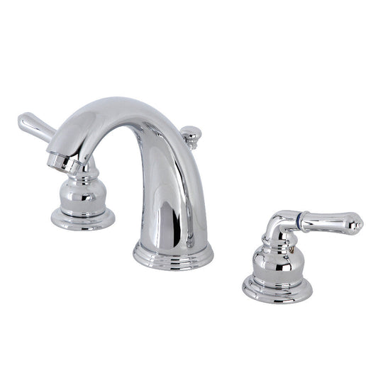 Victorian Widespread Bathroom Faucet in Polished Chrome
