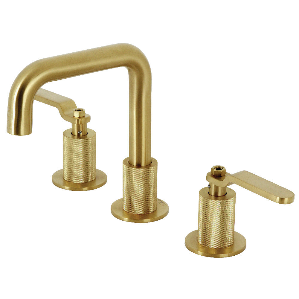 Whitaker Widespread Bathroom Faucet in Brushed Brass