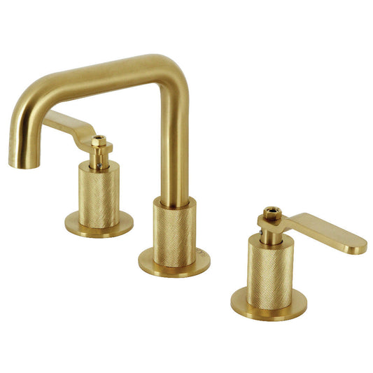 Whitaker Widespread Bathroom Faucet in Brushed Brass