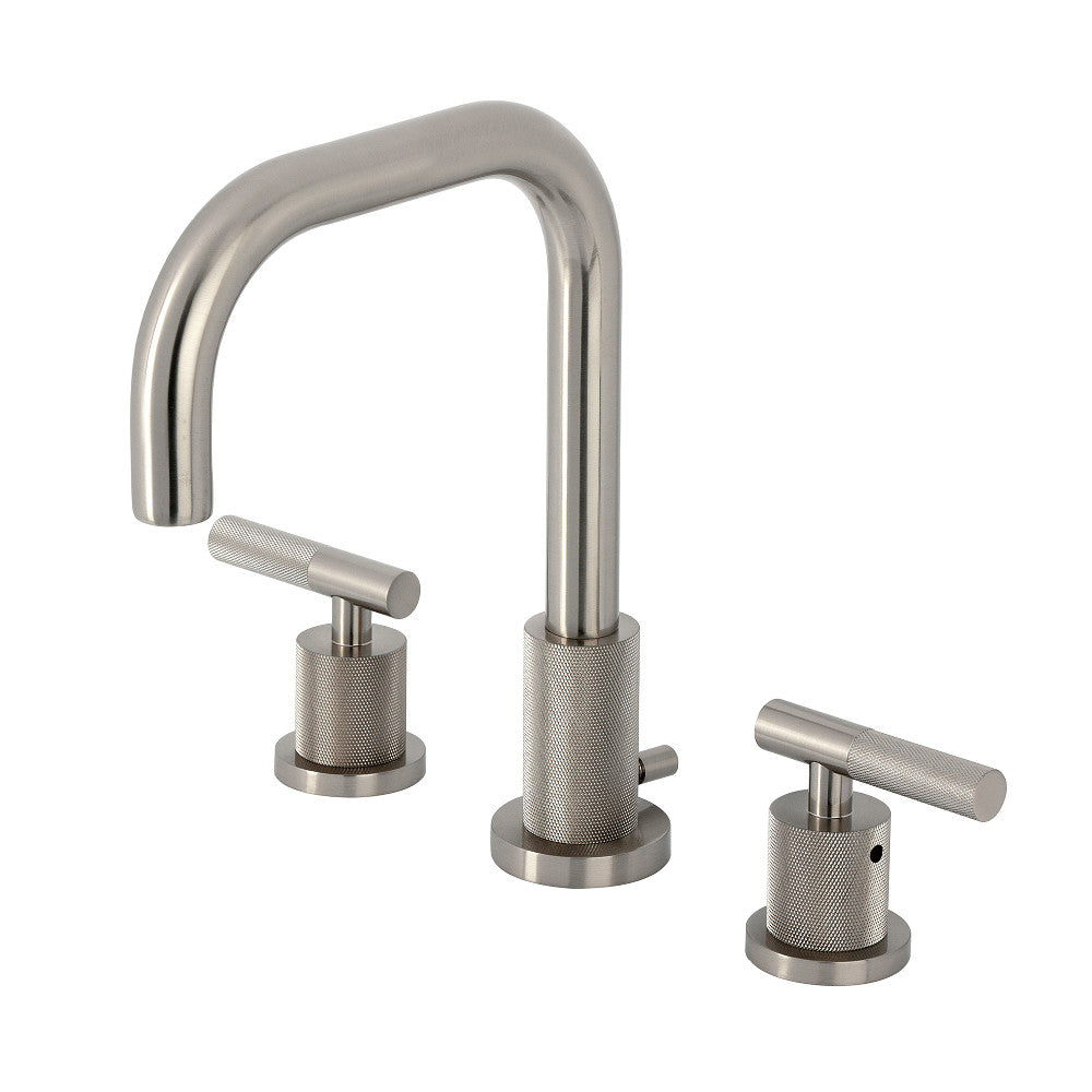 Convergent Widespread Bathroom Faucet in Brushed Nickel