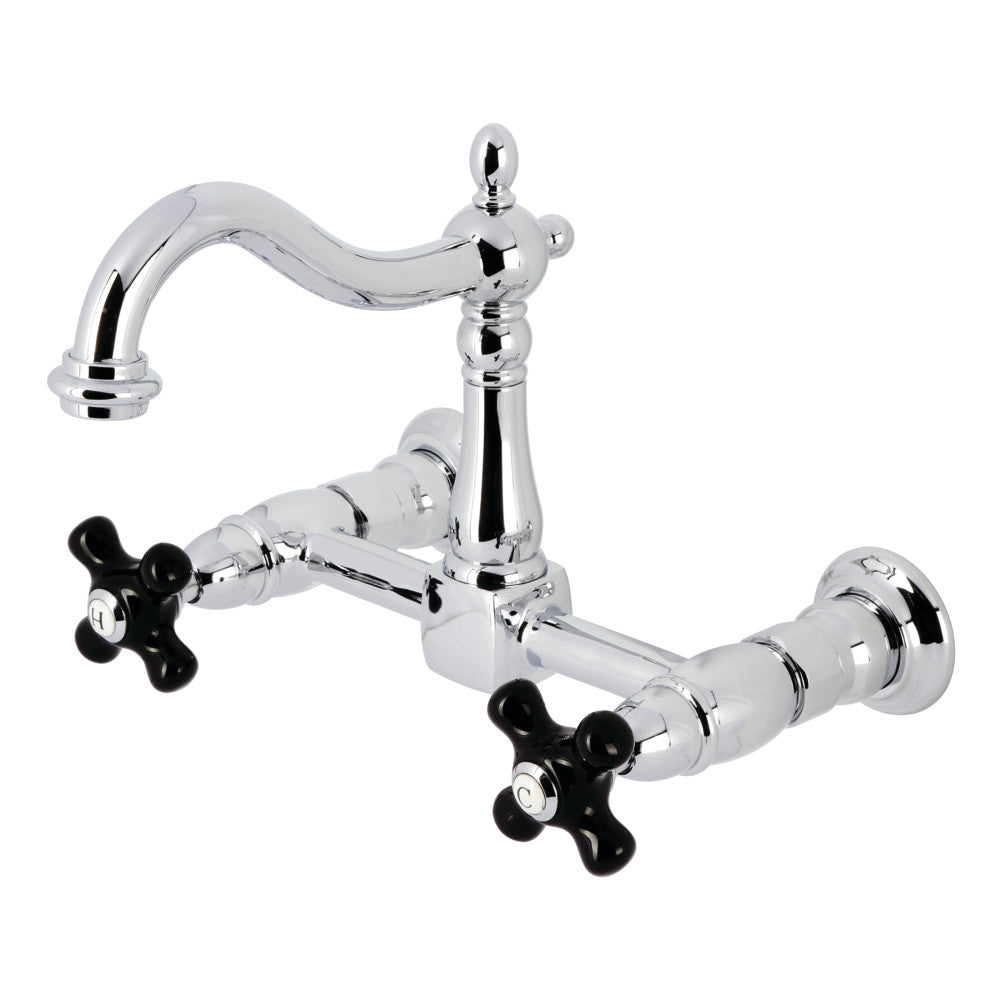 Duchess Wall Mount Kitchen Faucet in Polished Chrome