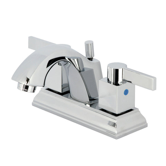 Meridian 4 Inch Centerset Bathroom Faucet in Polished Chrome