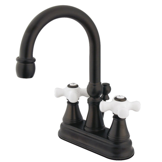 Governor 4 Inch Centerset Bathroom Faucet in Oil Rubbed Bronze