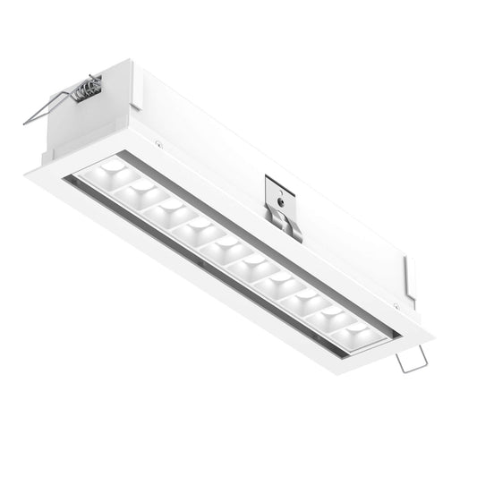 10 Light Microspot Adjustable Recessed Down Light