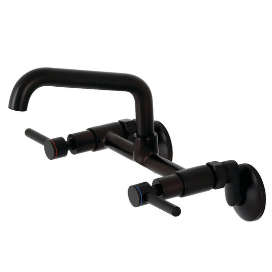 Concord Wall Mount Kitchen Faucet in Oil Rubbed Bronze