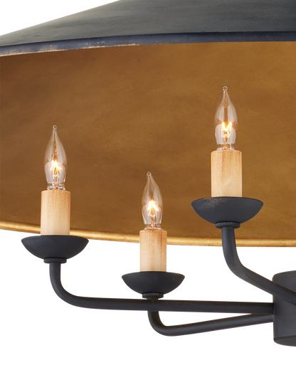 Brussels Black Chandelier