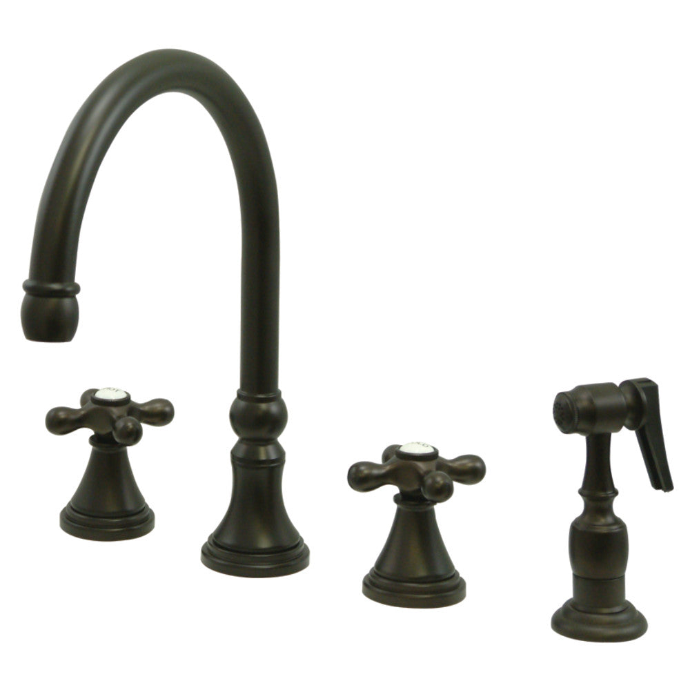 Governor Widespread Kitchen Faucet in Oil Rubbed Bronze