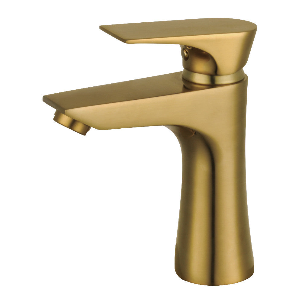 Millennium Single-Hole Bathroom Faucet in Brushed Brass