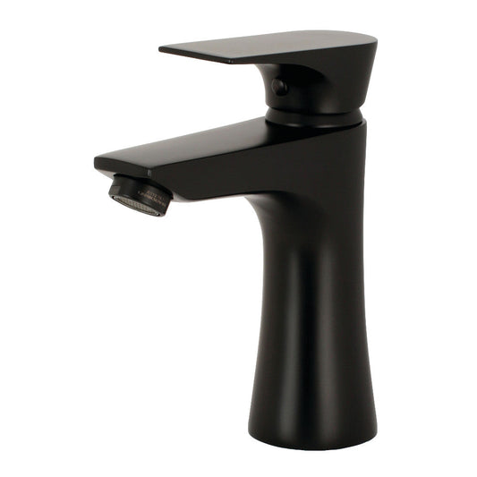 Millennium Single-Hole Bathroom Faucet in Matte Black
