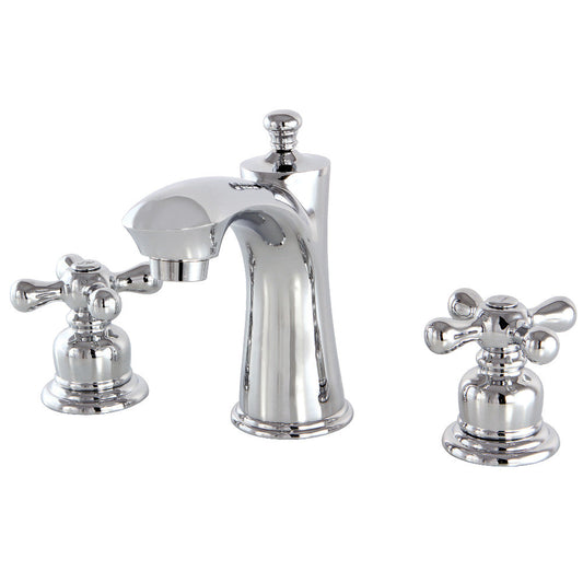 Victorian Widespread Bathroom Faucet in Polished Chrome