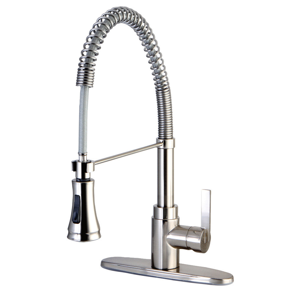 Continental Pre-Rinse Kitchen Faucet in Brushed Nickel