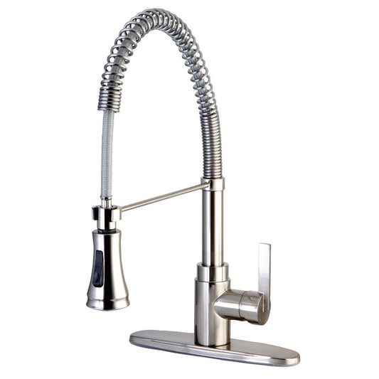 Continental Pre-Rinse Kitchen Faucet in Brushed Nickel