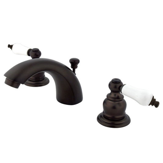Victorian Mini-Widespread Bathroom Faucet in Oil Rubbed Bronze