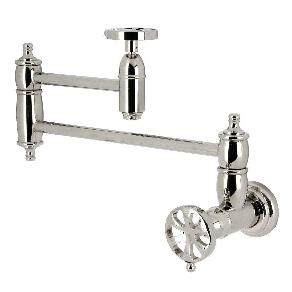 Belknap Pot Filler Faucet in Polished Nickel