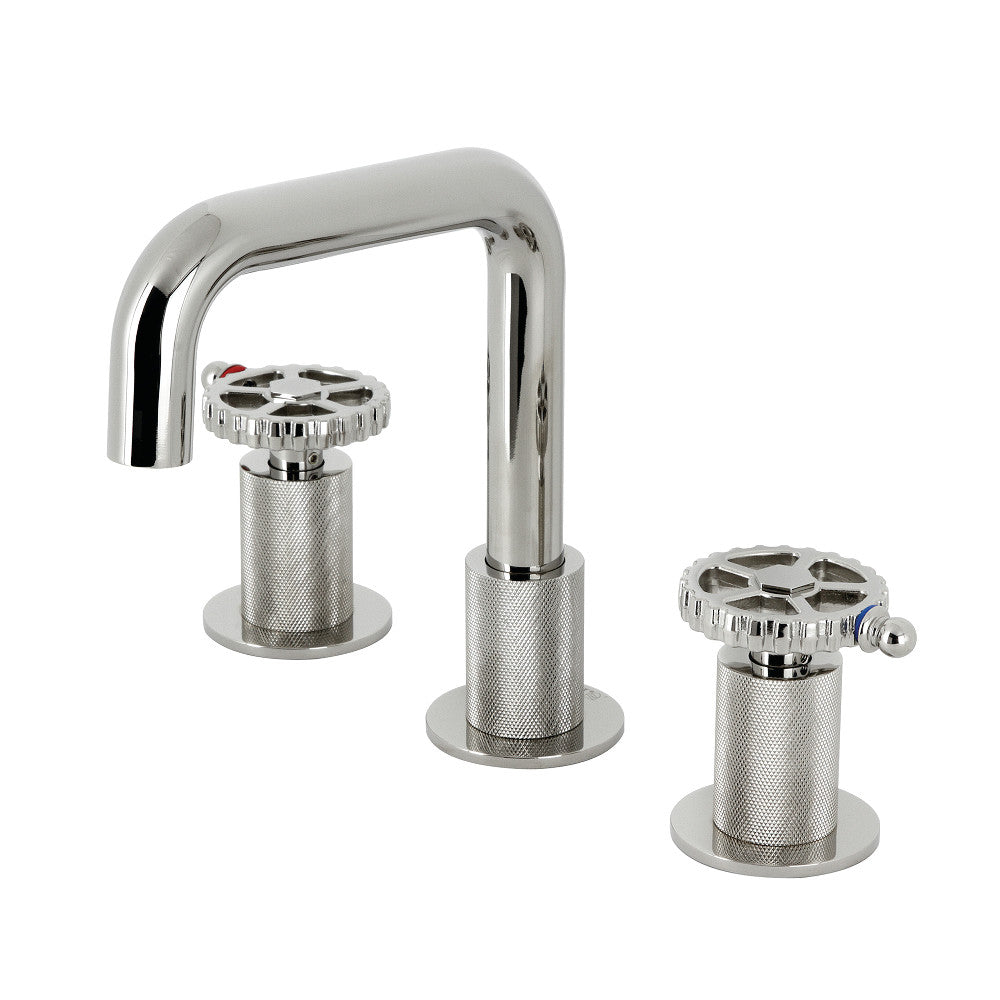 Fuller Widespread Bathroom Faucet in Polished Nickel