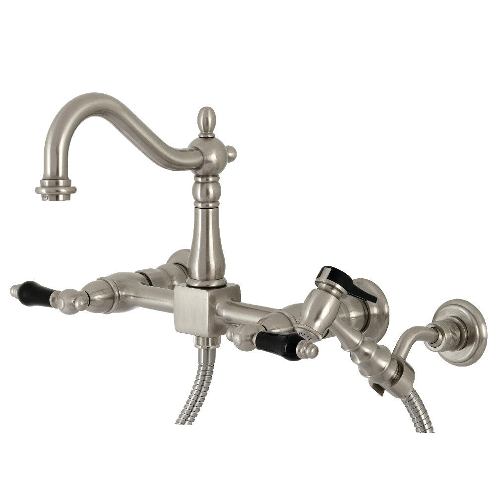 Duchess Wall Mount Kitchen Faucet in Brushed Nickel