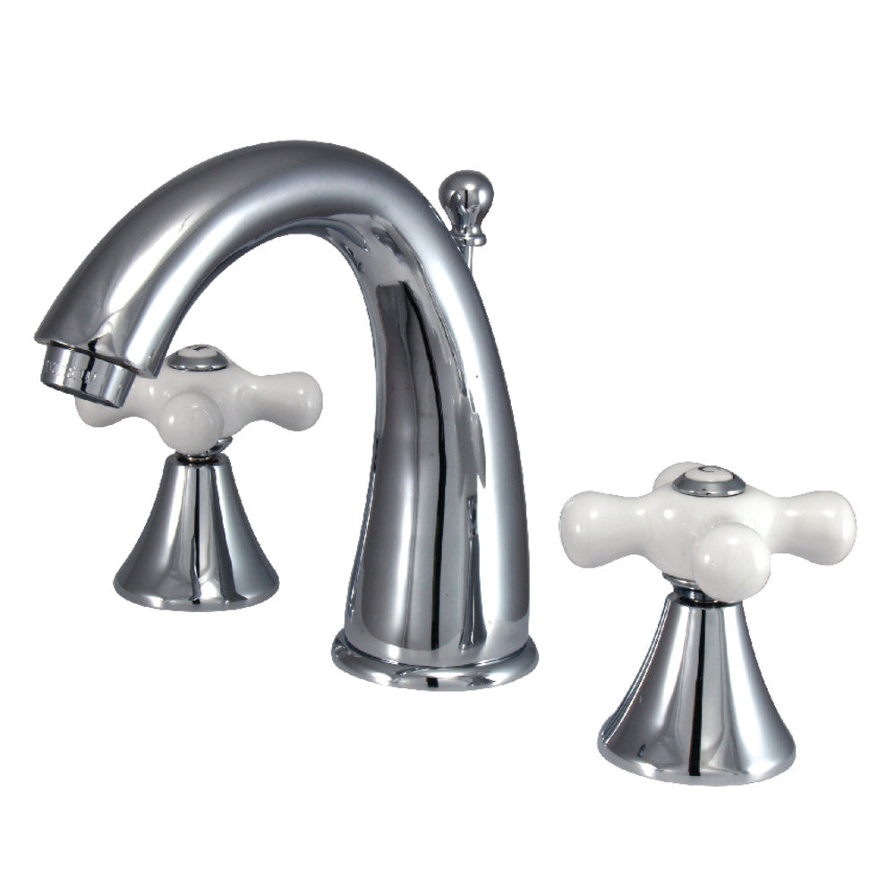 Naples Widespread Bathroom Faucet in Polished Chrome