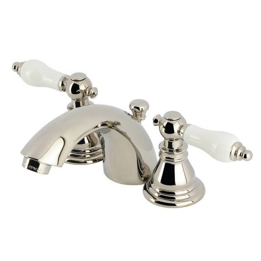 American Patriot Mini-Widespread Bathroom Faucet in Polished Nickel