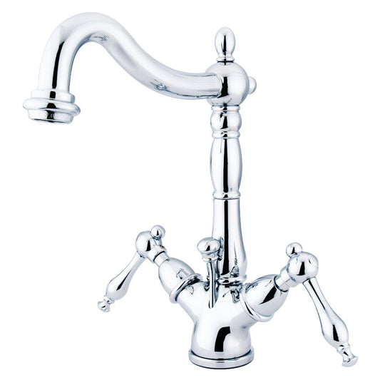 Naples 4 Inch Centerset Bathroom Faucet in Polished Chrome