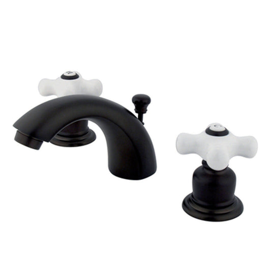 Victorian Mini-Widespread Bathroom Faucet in Oil Rubbed Bronze