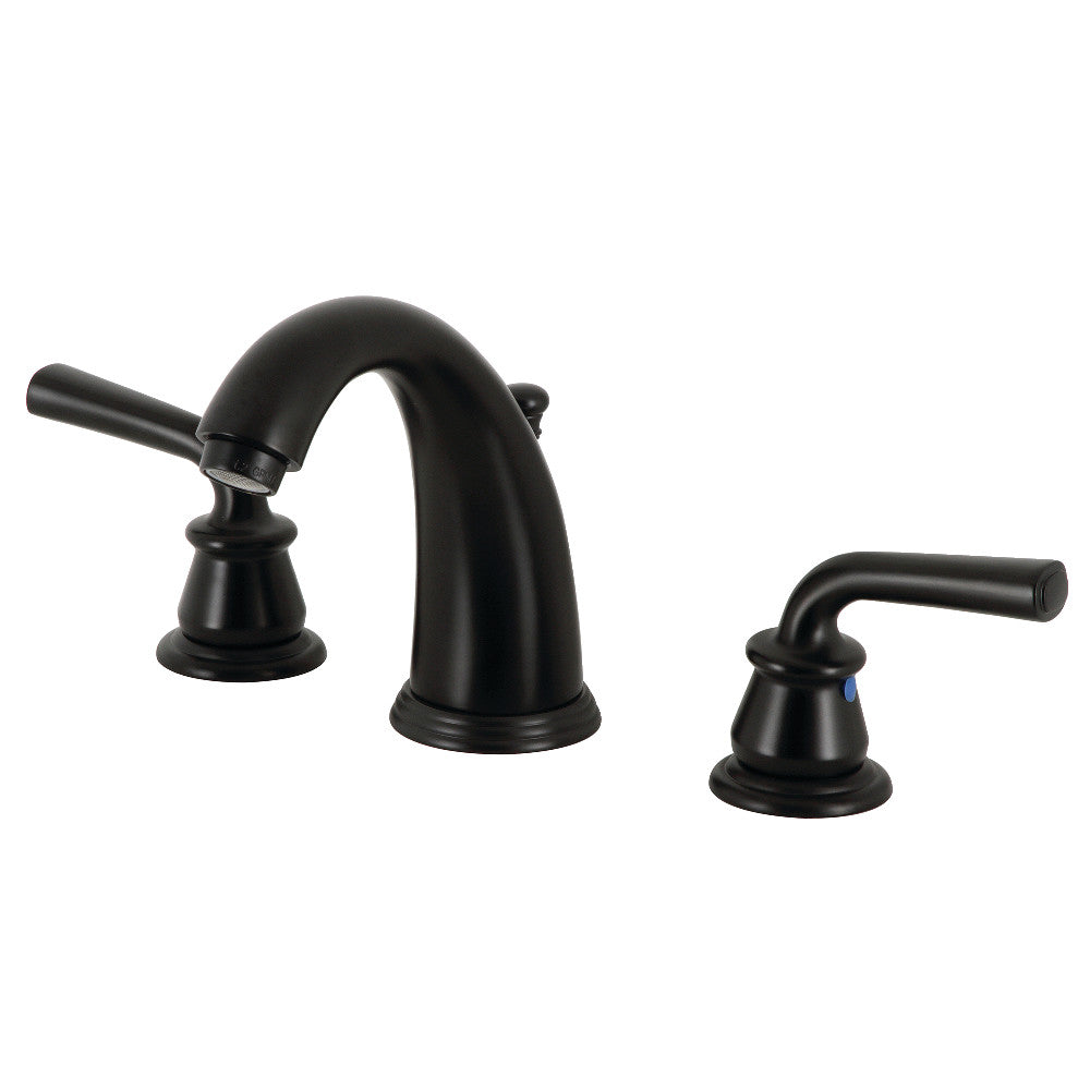 Restoration Widespread Bathroom Faucet in Matte Black