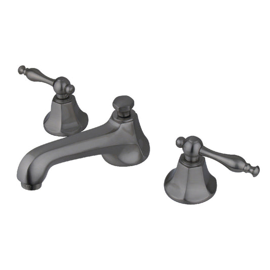 Naples Widespread Bathroom Faucet in Brushed Nickel