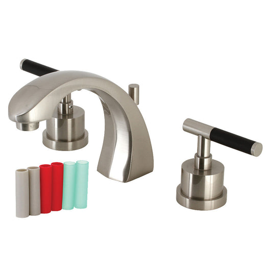 Kaiser Widespread Bathroom Faucet in Brushed Nickel