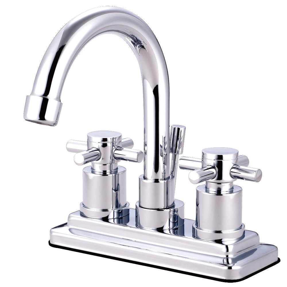 Concord 4 Inch Centerset Bathroom Faucet in Polished Chrome
