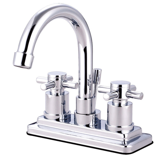 Concord 4 Inch Centerset Bathroom Faucet in Polished Chrome