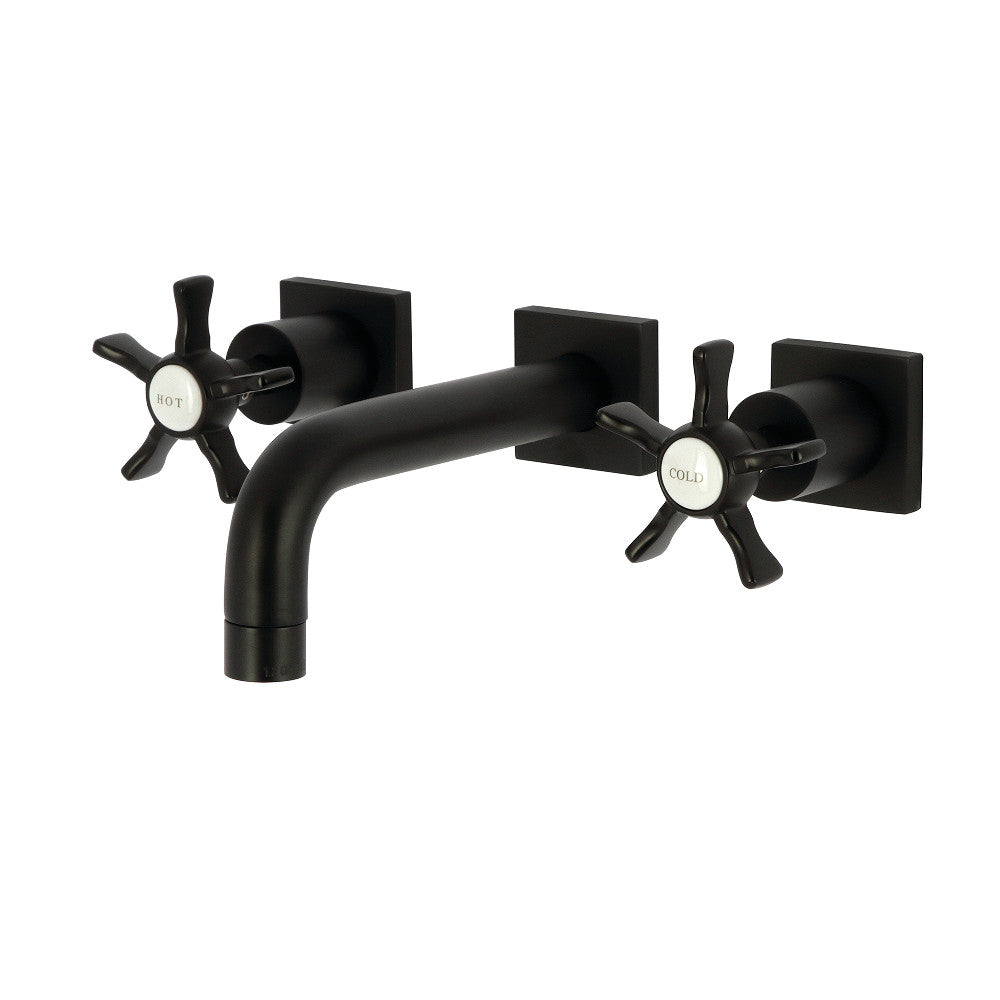 Hamilton Wall-Mount Bathroom Faucet in Matte Black