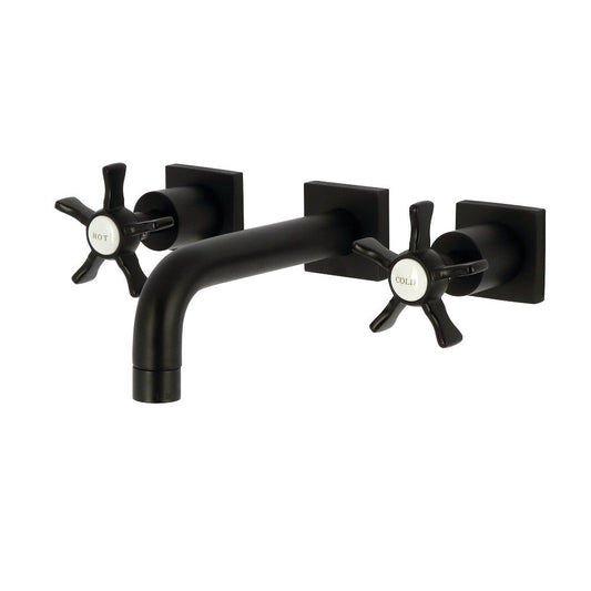 Hamilton Wall-Mount Bathroom Faucet in Matte Black