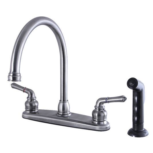 Magellan Centerset Kitchen Faucet in Black Stainless