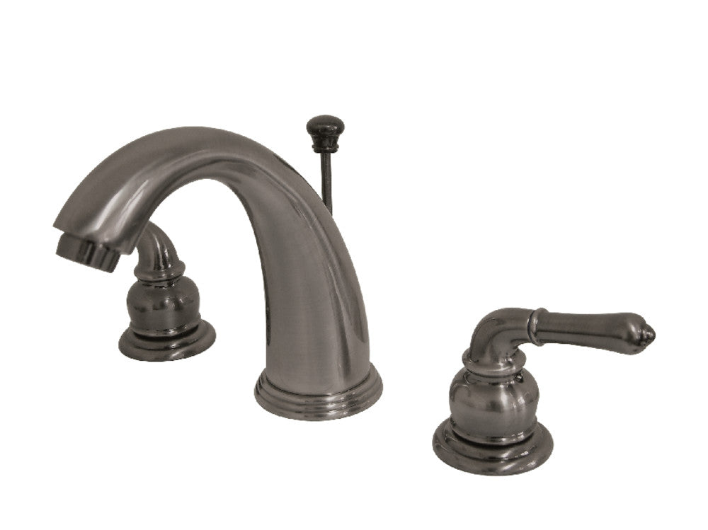 Magellan Widespread Bathroom Faucet in Black Stainless