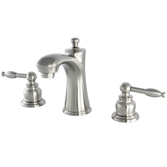 Knight Widespread Bathroom Faucet in Brushed Nickel