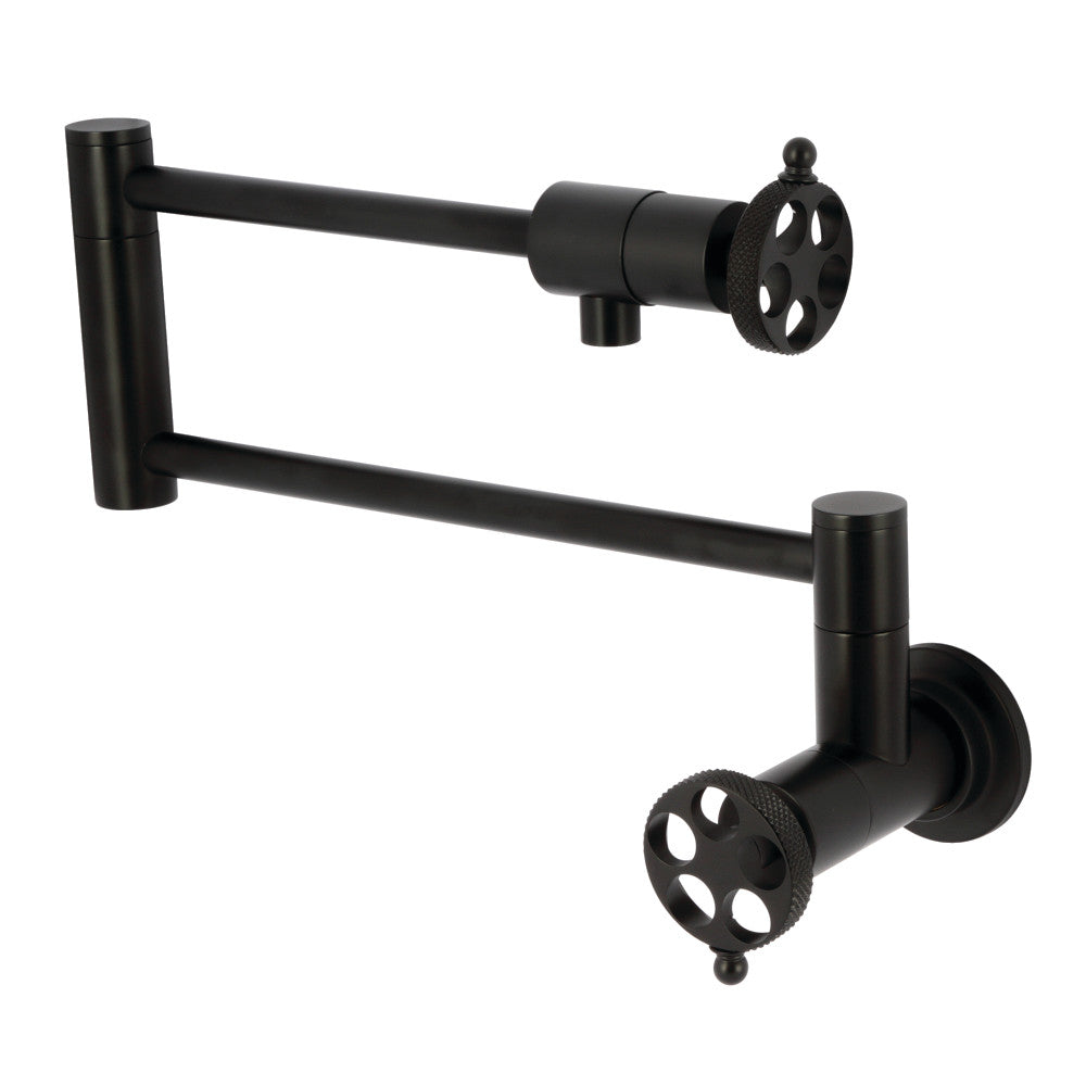 Webb Pot Filler Faucet in Matte Black
