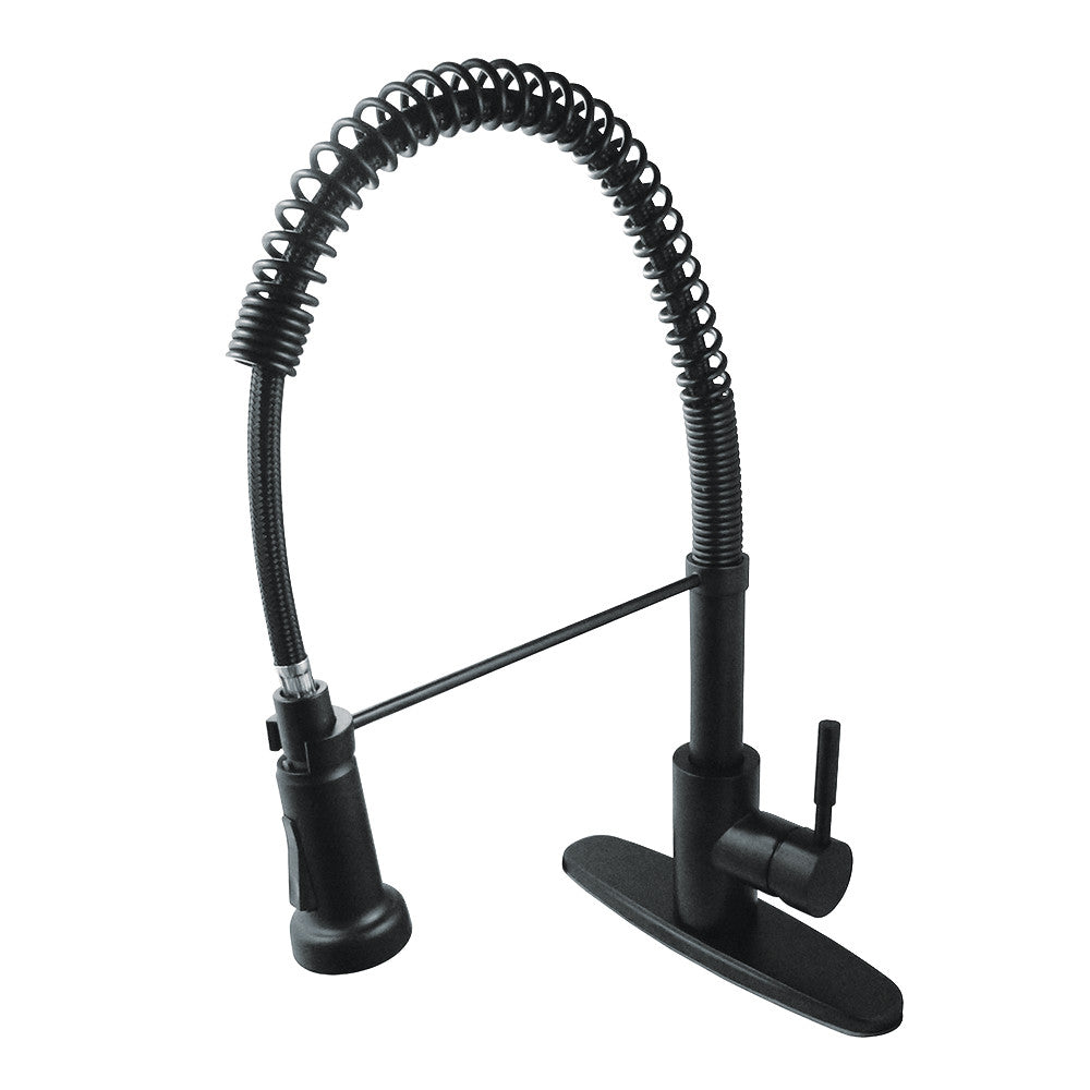 Concord Pre-Rinse Kitchen Faucet in Matte Black